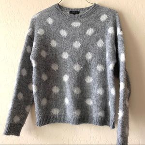 KOAN dot knit sweater
